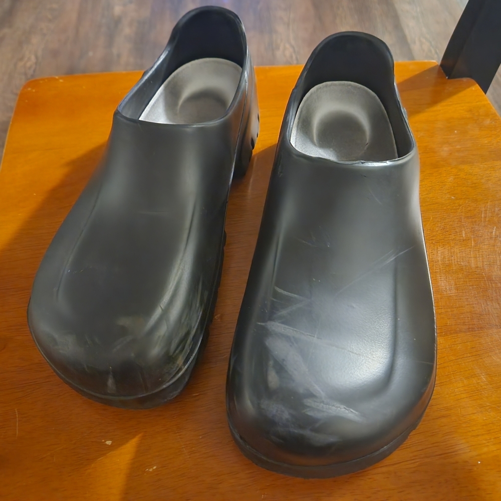Birkenstock A640, Unisex: M7/W9 US, Polyurethane, Black